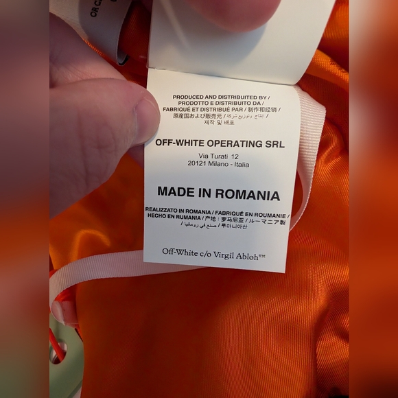 W/tags Deep Meditation off-white varsity jacket - Picture 13 of 15